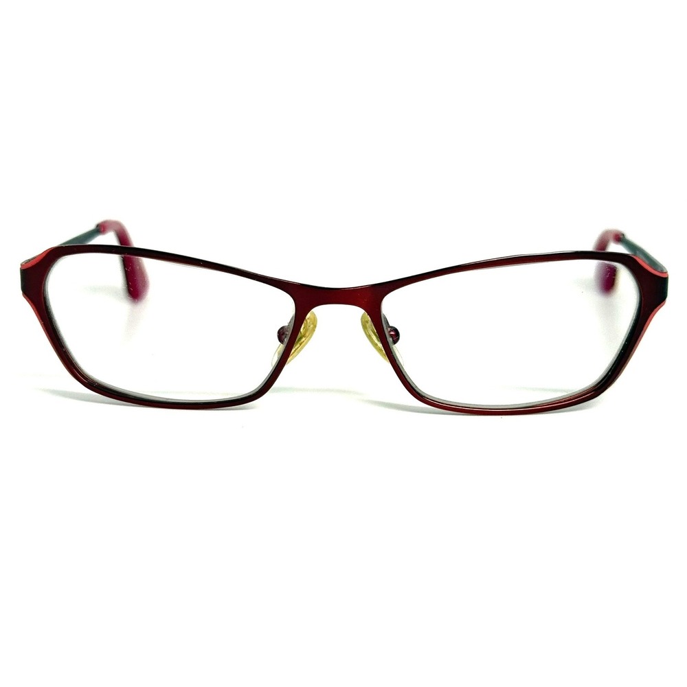 Prodesign Denmark 1285 c.4031 Burgundy Black Eyeglass Frames 53-16-135